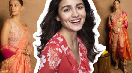 ৭৫ দিনে হাতে বোনা শাড়িতে আলিয়া