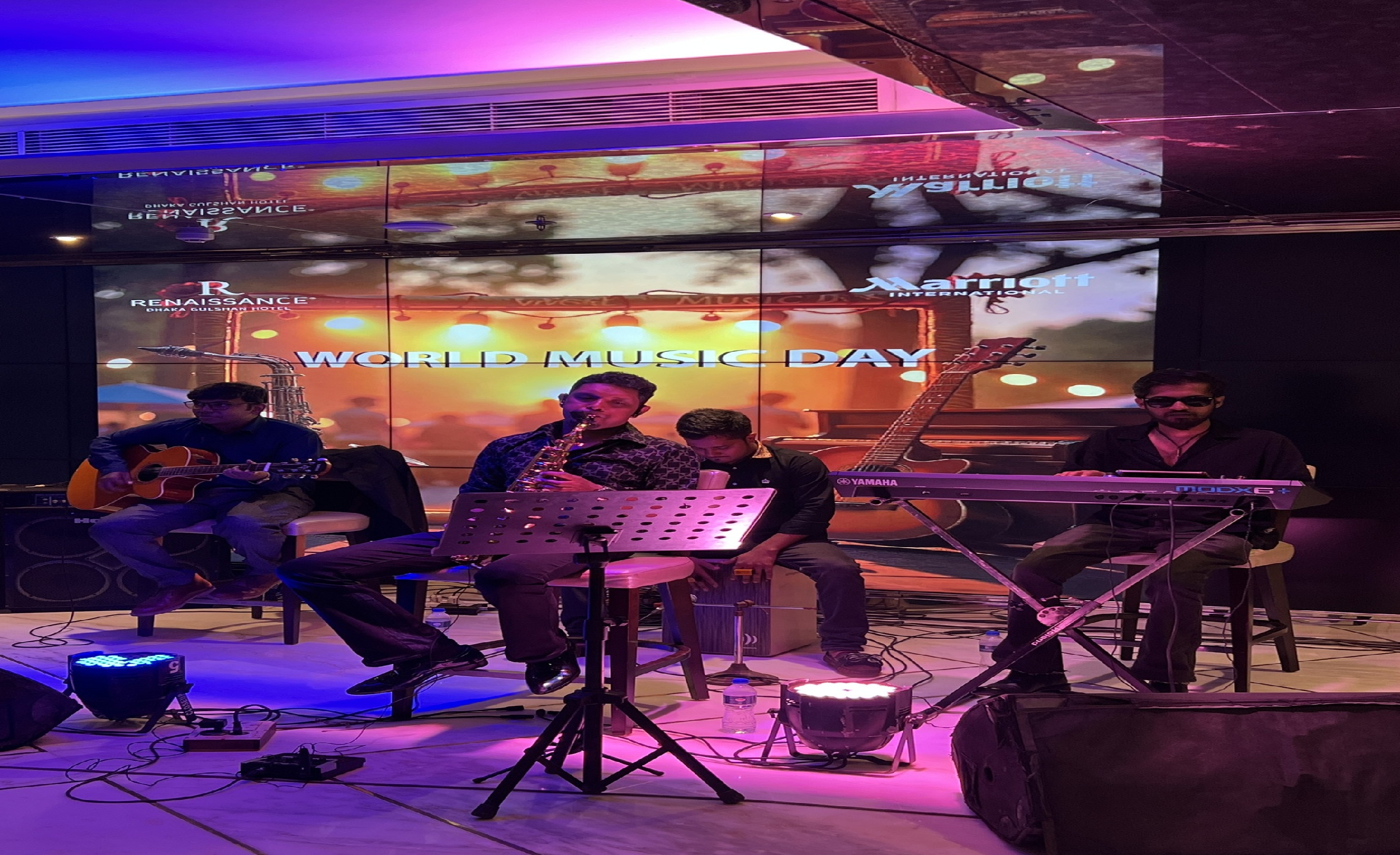 রেনেসাঁ হোটেলে বিশ্ব সঙ্গীত দিবস উদযাপন