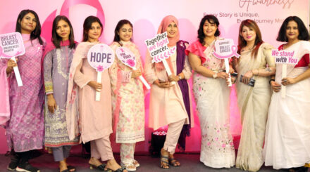 ব্রেস্ট ক্যানসার সচেতনতায় এক্সপো গ্রুপের উদ্যোগ
