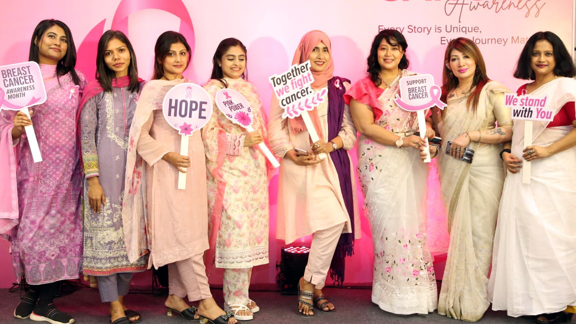 ব্রেস্ট ক্যানসার সচেতনতায় এক্সপো গ্রুপের উদ্যোগ