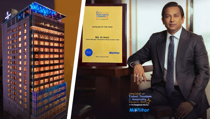 ‘হোটেলিয়ার অব দ্য ইয়ার’ সম্মাননা পেলেন রেনেসাঁ জিএম আল আমিন