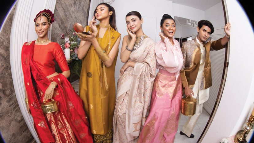 ফটোস্টোরি I তন্বীর হাত ধরে বেনারসি ও কাতানের নতুন আখ্যান