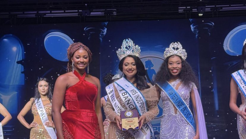 বাংলাদেশের তমা মিসেস ইনডিপেনডেন্ট ইন্টারন্যাশনাল চ্যাম্পিয়ন